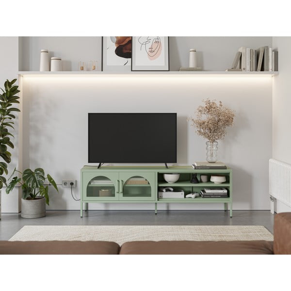 Mobile TV color menta 160x50 cm Diora - Marckeric-image-1