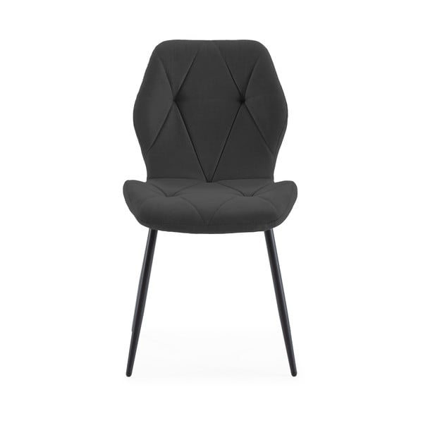 Sedie da pranzo nere in set di 4 Luna - Marckeric-image-2