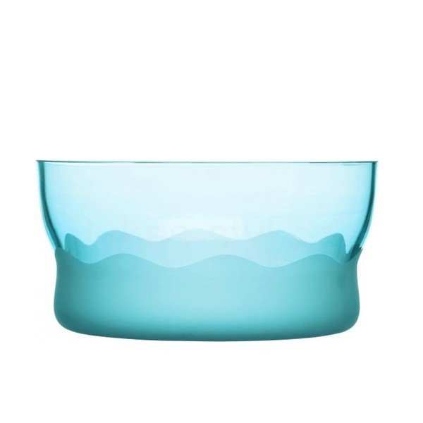Tyrkysová mísa Sagaform Aqua Wave