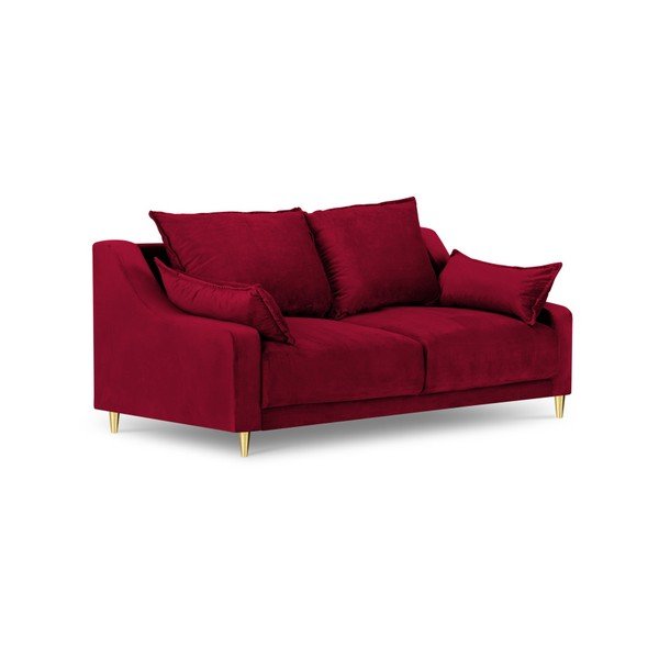 Viola del pensiero rossa da divano, 150 cm - Mazzini Sofas