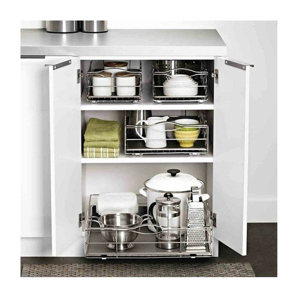 Organizzatore da cucina in acciaio inox - simplehuman-image-1