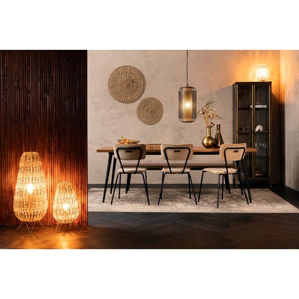 Lampada da tavolo beige Filo - Dutchbone-image-4