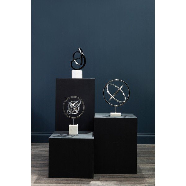 Statuetta in metallo (altezza totale 34 cm) Mirano – Premier Housewares-image-1