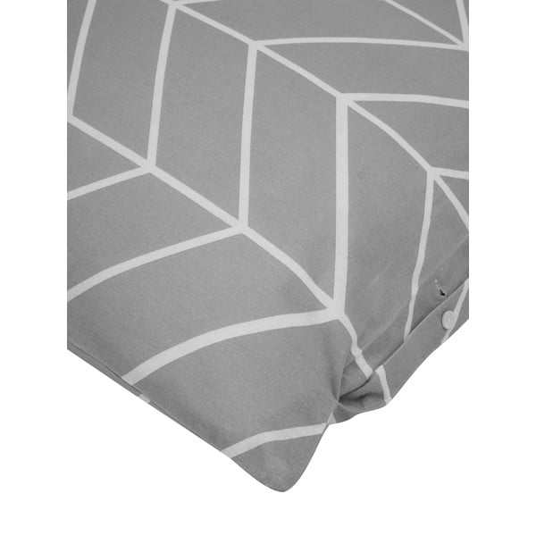 Lenzuola di flanella grigia per letto matrimoniale, 200 x 200 cm Yule - Westwing Collection-image-1