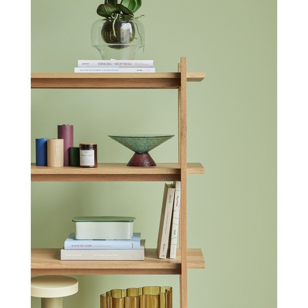 Fruttiera in vetro rosso e blu ø 25 cm Bonbon - Hübsch-image-1