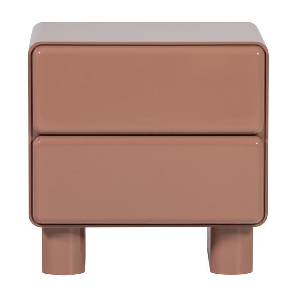 Comodino rosa lucido Lustra – WOOOD