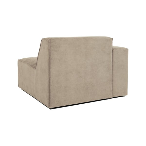 Modulo divano in velluto a coste beige (angolo sinistro) Sting - Scandic-image-3