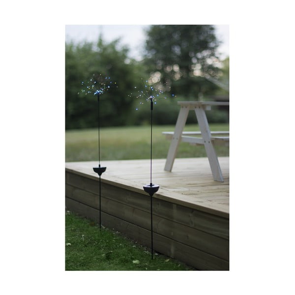 Apparecchio solare a LED per esterni con diodi colorati , altezza 100 cm Firework - Star Trading-image-3