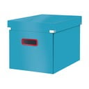 Scatola di cartone blu con coperchio 32x36x31 cm Click&Store - Leitz