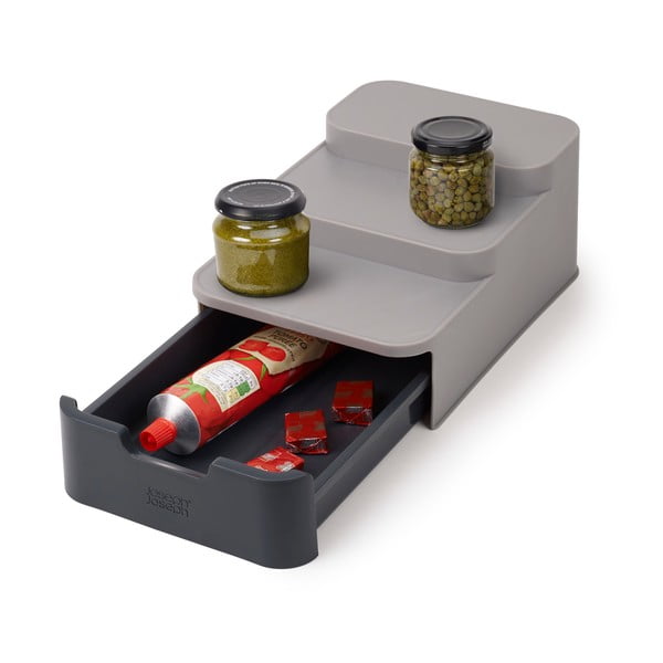 Organizzatore grigio con cassetto - Joseph Joseph-image-3
