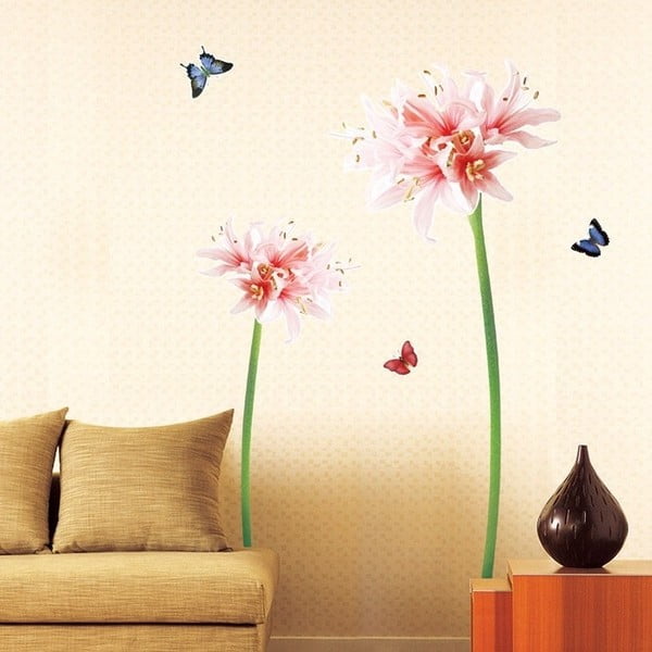 Set di adesivi con i fiori di Lilly - Ambiance-image-1