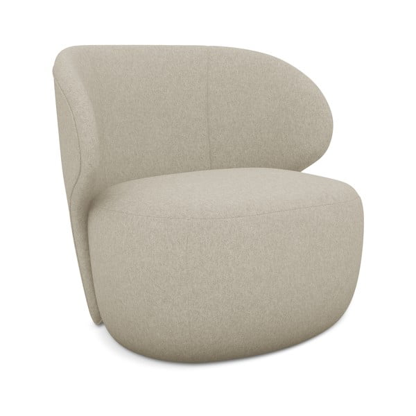 Poltrona beige Kama – Makamii