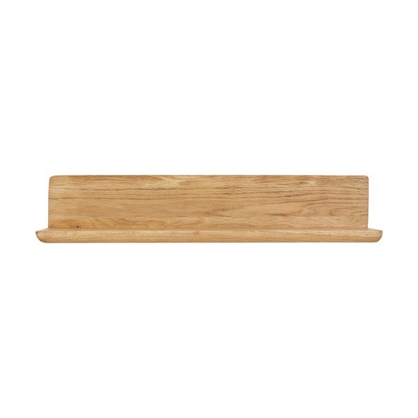 Mensola colore naturale chiaro in rovere massiccio 60 cm Salina – House Nordic-image-3