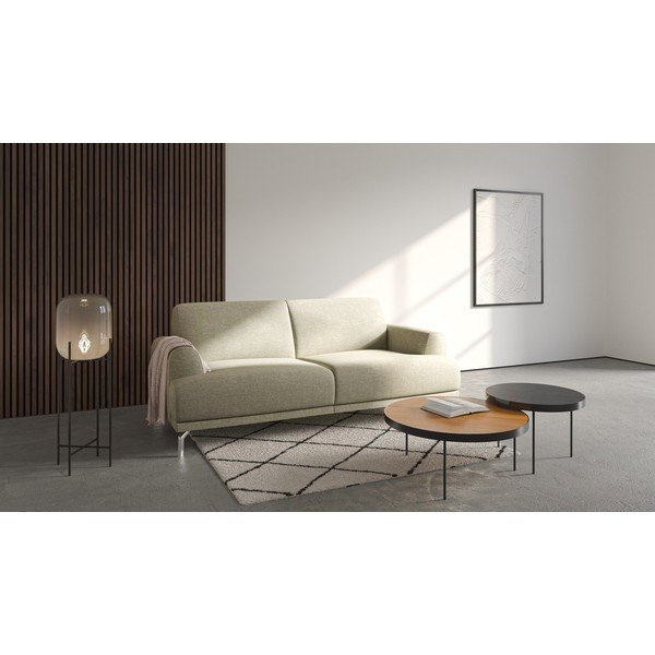Divano beige chiaro , 170 cm Puzo - MESONICA-image-1