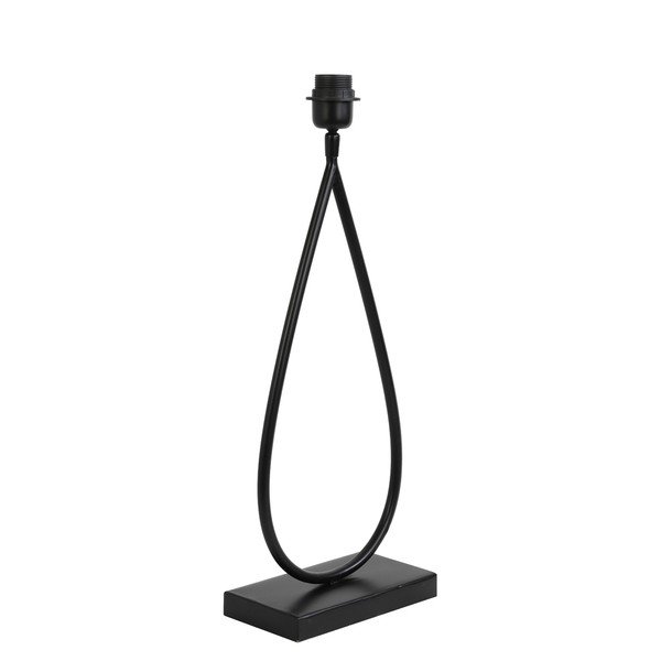 Base della lampada da tavolo in metallo nero opaco 51 cm Tamsu - Light & Living-image-4