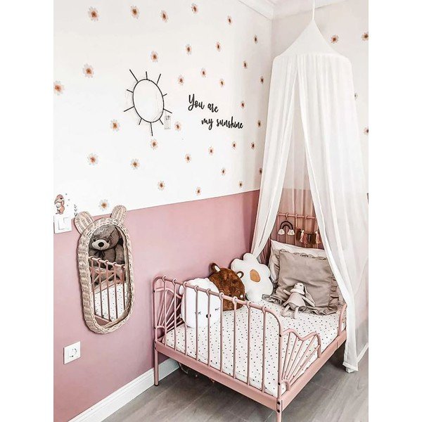 Baldacchino in chiffon bianco - Mila Home
