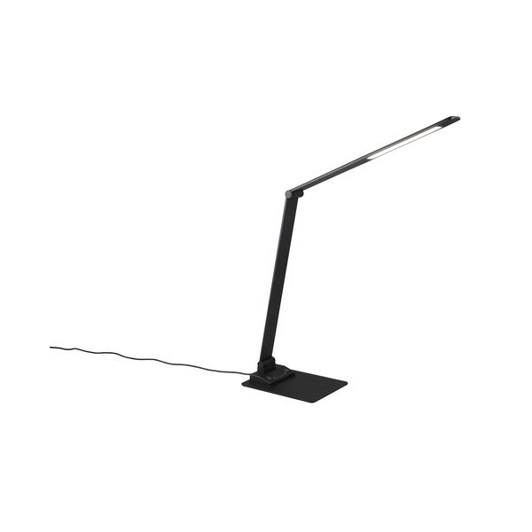 Lampada da tavolo dimmerabile a LED nera (altezza 72 cm) Travis - Trio-image-3