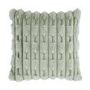 Cuscino decorativo in micropile 50x50 cm Carved Fur – Bianca