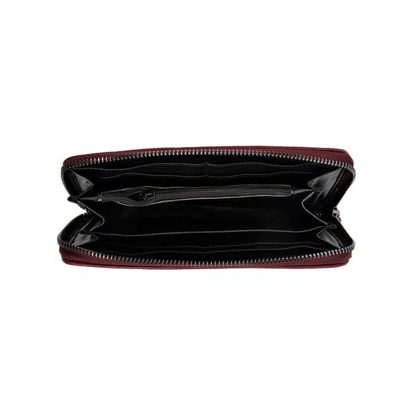 Červená kožená peněženka Mangotti Amanda-image-1