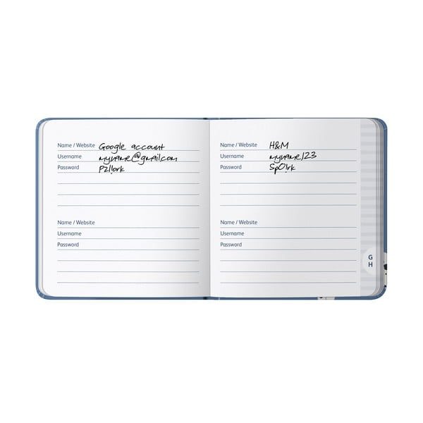 Taccuino per password 96 pagine - Busy B-image-3