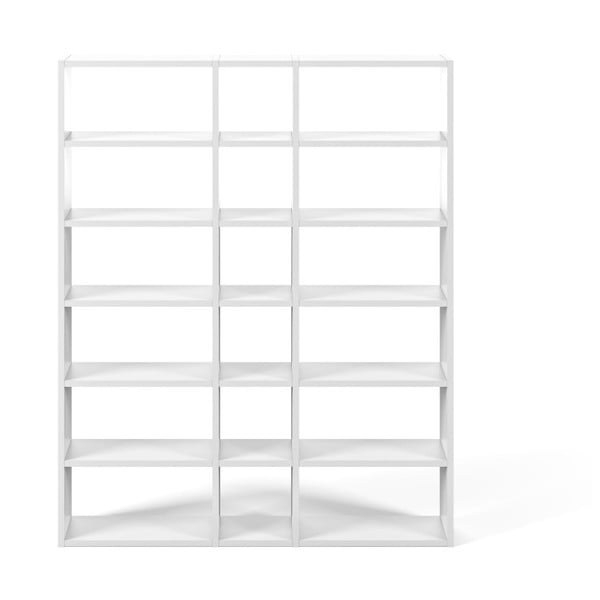 Libreria bianca 182x224 cm Pombal - TemaHome