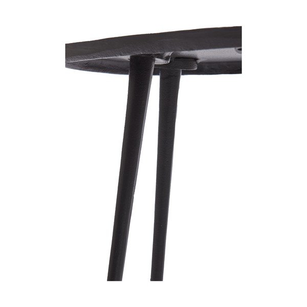 Tavolino da salotto in metallo nero 42x87 cm Puno - Light & Living-image-4