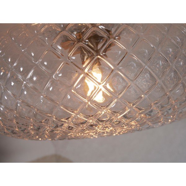 Lampada da soffitto beige con paralume in vetro ø 44 cm Venice - it's about RoMi-image-3