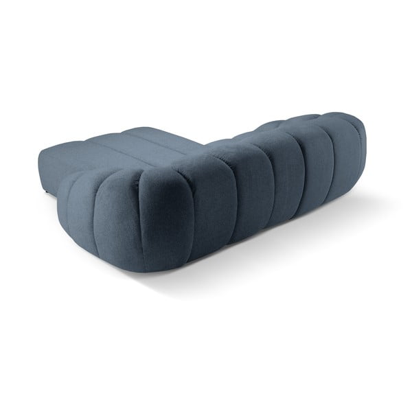 Divano angolare blu (con penisola a destra) Diana – Micadoni -image-3