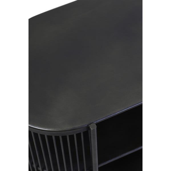 Cassettiera bassa in metallo nero 149x80 cm Yinthe - Light & Living-image-4