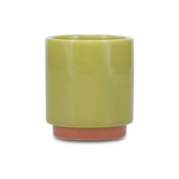 Tazzina verde/arancione in gres 130 ml Duo – ONA