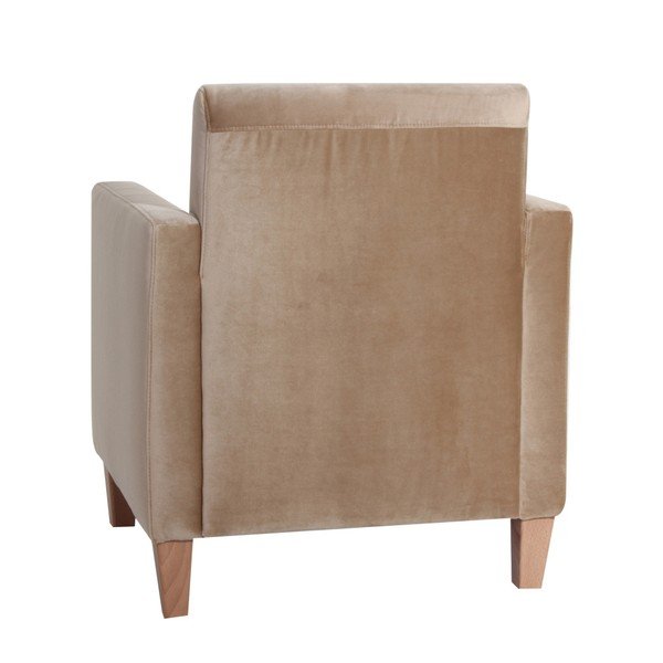 Poltrona beige Milla Velvet - Max Winzer-image-2