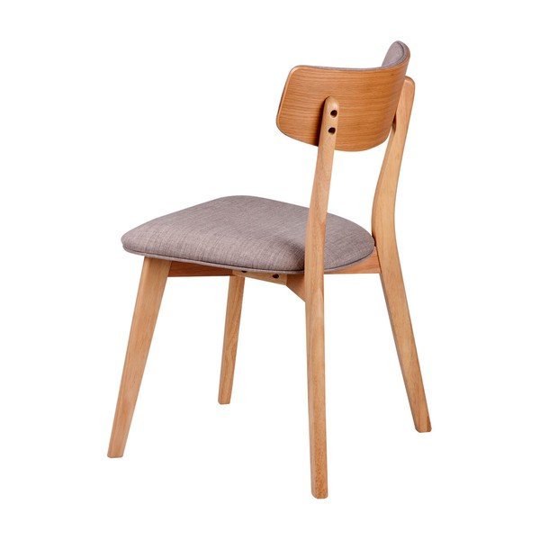 Set di 2 sedie da pranzo grigio chiaro Anais - sømcasa-image-2