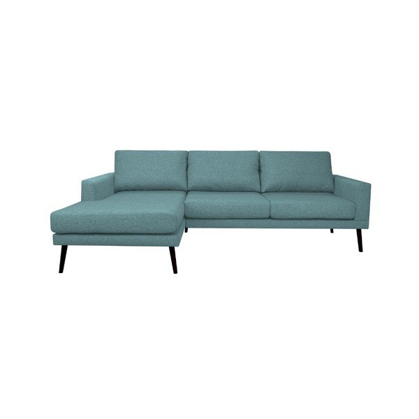 Divano blu Rigel, angolo sinistro - Windsor & Co Sofas