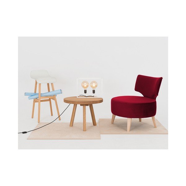 Poltrona Flippin Custom Form rosso scuro - CustomForm-image-4