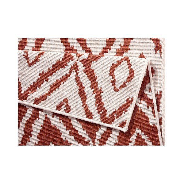Tappeto da esterno rosso e bianco , 80 x 150 cm Rio - NORTHRUGS-image-3
