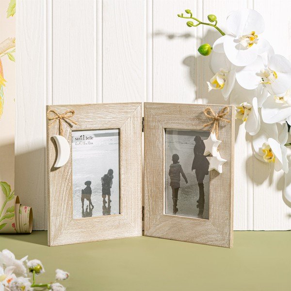 Cornice in legno 34x22 cm - Sass & Belle-image-1