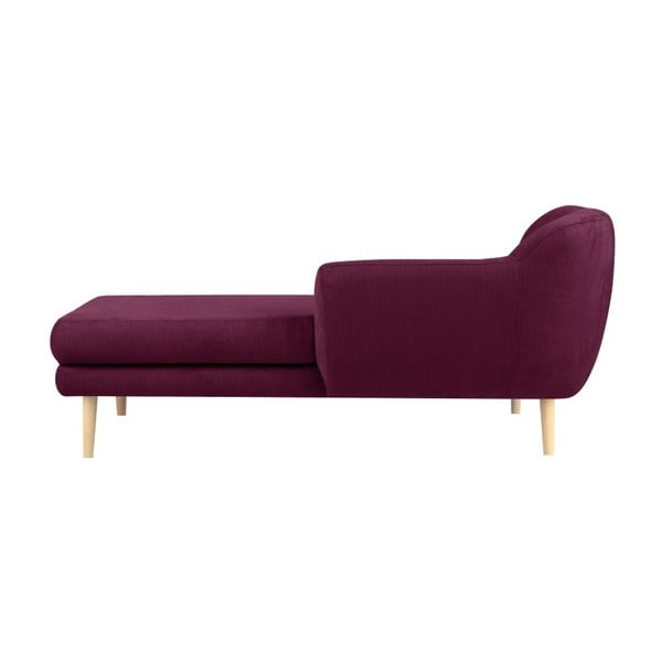 Sedia lounge Sardaigne viola - Mazzini Sofas-image-3