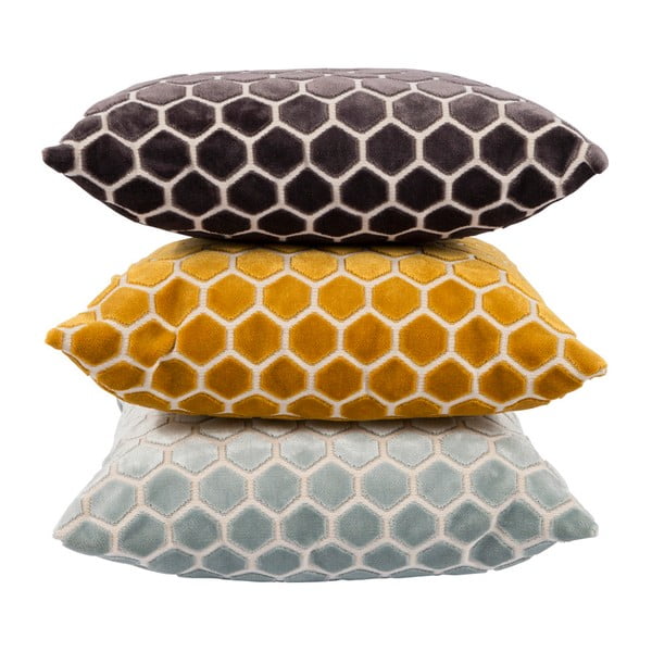 Cuscino giallo con imbottitura , 45 x 45 cm Monty - Zuiver-image-2