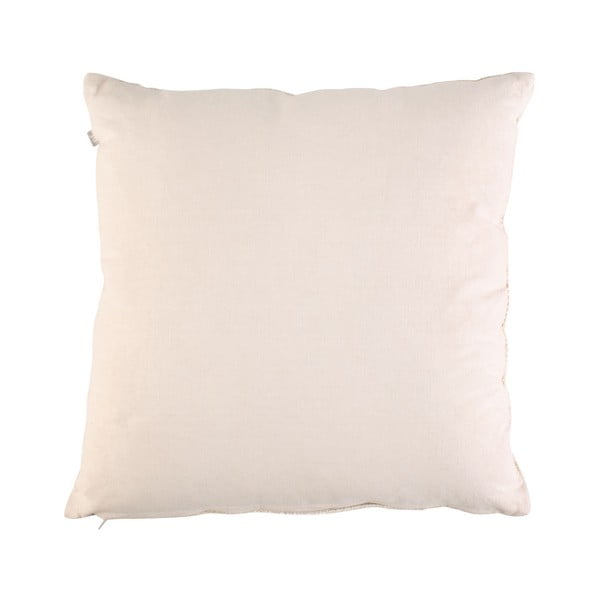 Cuscino a rete in cotone beige e bianco, 45 x 45 cm Mixed Natural - PT LIVING-image-2