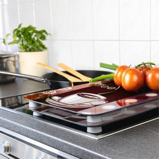 PADELLA PER SALSICCIA in ghisa per colazione in piano cottura (quadrata