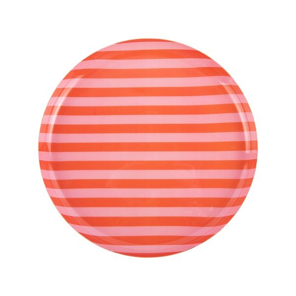 Piatto arancione/rosa chiaro in ferro ø 30 cm Animado – PT LIVING-image-2