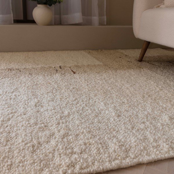 Tappeto in lana bifacciale e tessuto a mano beige 160x230 cm Napa Tumbla - Asiatic Carpets-image-2