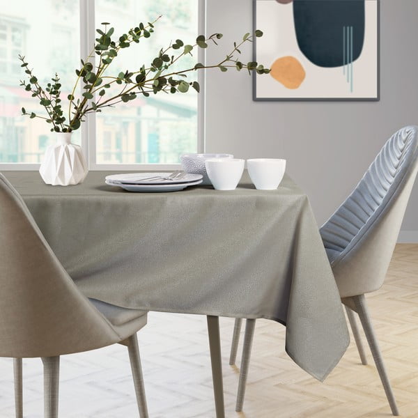 Tovaglia ovale Empire Cappuccino, 140 x 240 cm - AmeliaHome-image-4