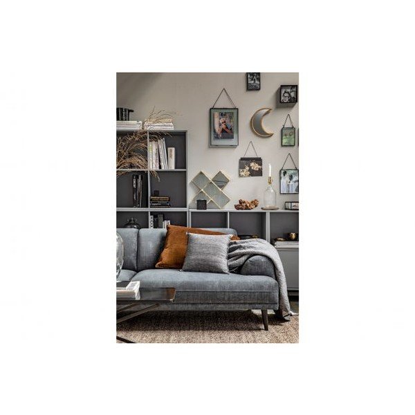 Divano in velluto grigio Brush - vtwonen-image-3