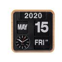 Orologio con cornice in bambù Mini Flip - Karlsson