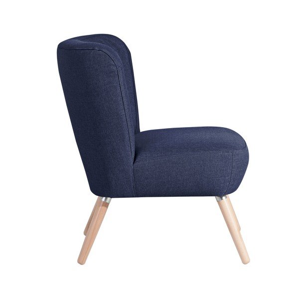 Poltrona blu scuro Neele Duro Blu scuro - Max Winzer-image-3