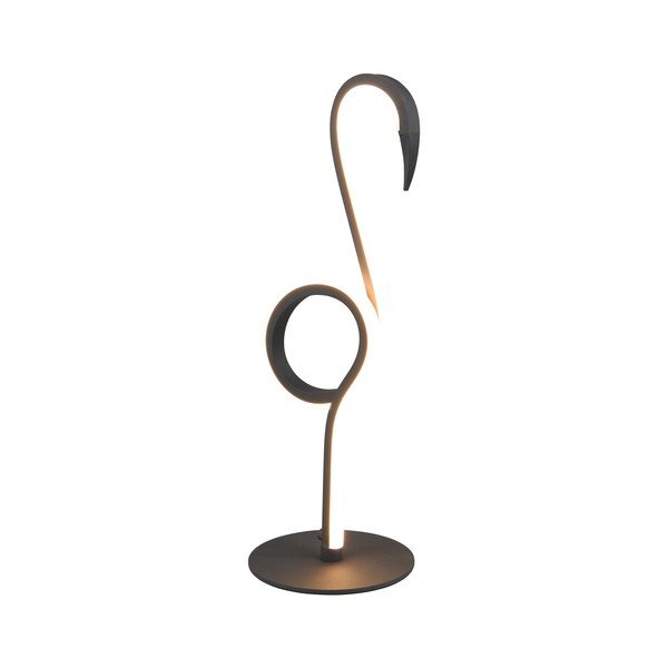 Lampada da tavolo nera (altezza totale 35 cm) Ingo – Reality-image-3