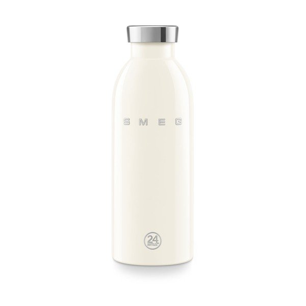 Bottiglia termica color crema in acciaio inox 500 ml 24BOTTLES – SMEG