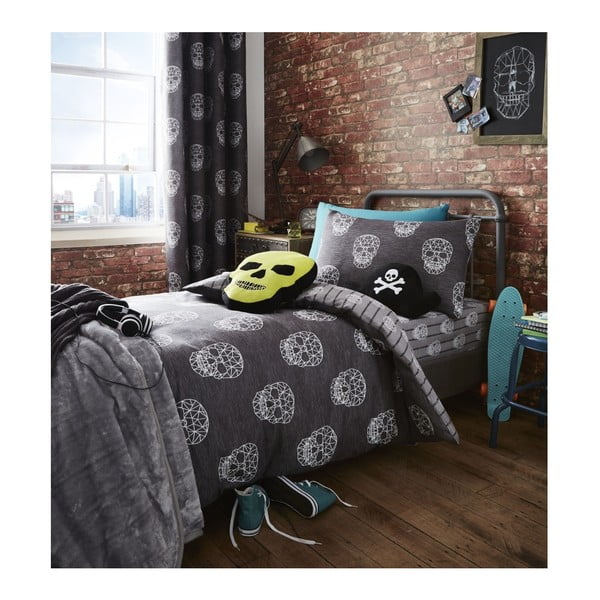 Polštář Catherine Lansfield Skulls, 42 x 42 cm-image-1