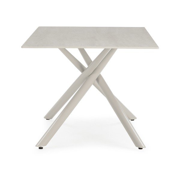 Tavolo da pranzo con piano in ceramica 90x180 cm Talia – Marckeric-image-4